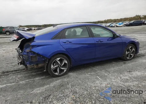 2023 Hyundai Elantra Sel из США, поврежденный, VIN KMHLS4AGXPU452546